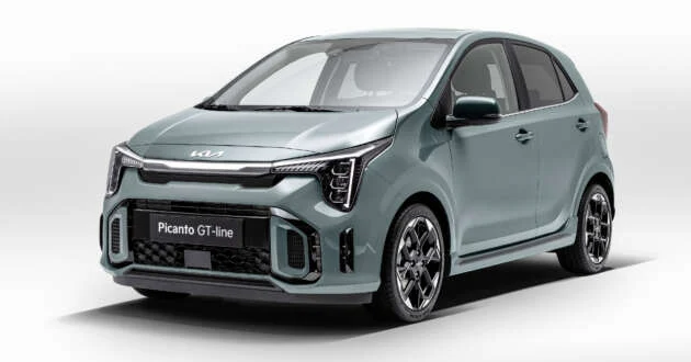 Kia Picanto facelift didedah secara rasmi – rekaan luar lebih agresif, pilihan enjin NA 1.0L atau 1.2L, FWD