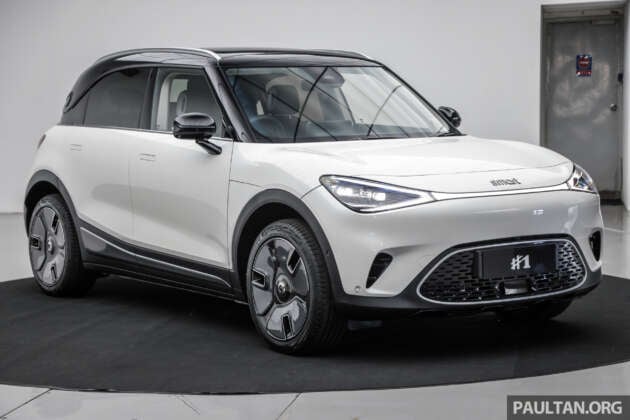 smart #1 Premium EV SUV walk-around video – 272 PS and 343 Nm, 440 km range, Malaysian launch in Q4