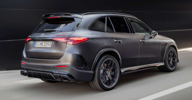 2024 Mercedes-AMG GLC43, GLC63 debut – no more V6, V8; 2.0L turbo mild hybrid and PHEV; up to 680 PS