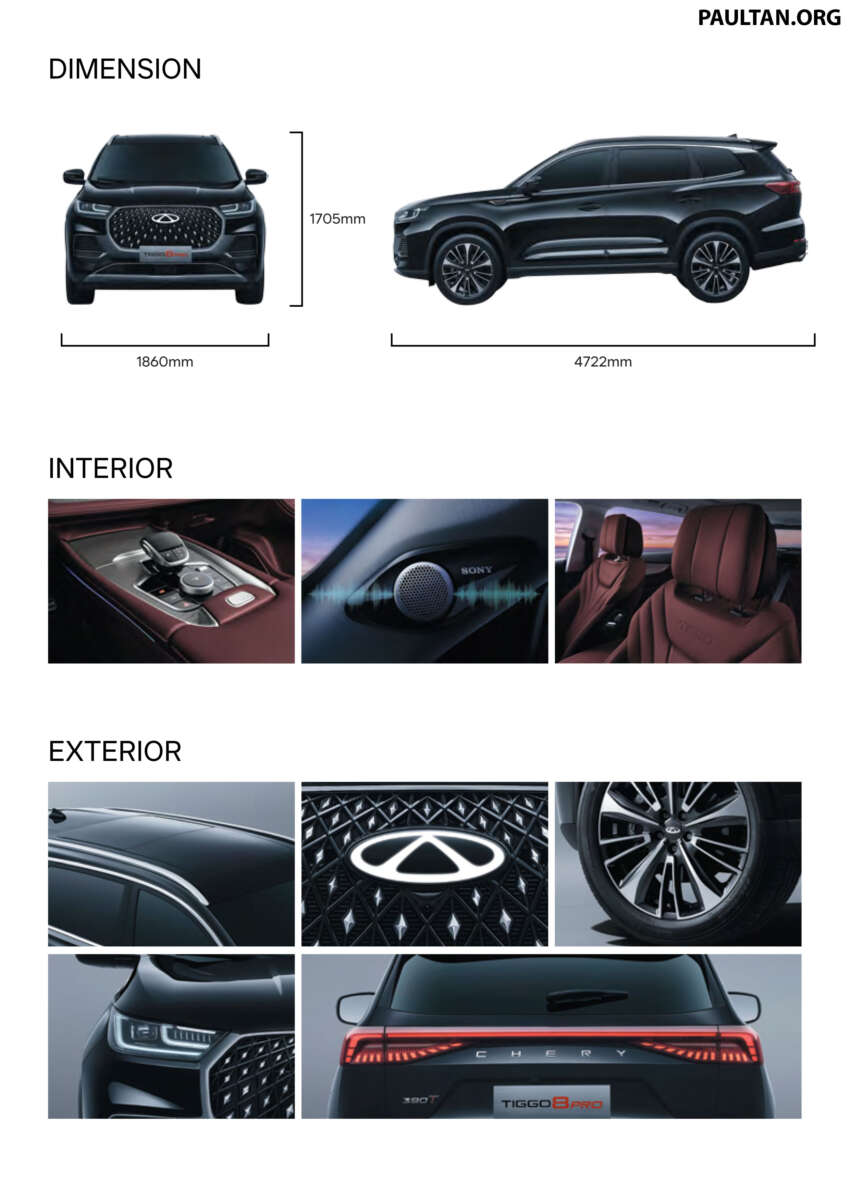 2023 Chery Tiggo 8 Pro SUV launched in Malaysia – 7-seater X90 rival with 2.0T, 256 hp, 390 Nm; RM160k 1637594