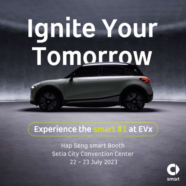 smart #1 EV previewed to media – official public debut is at EVx this weekend, Setia City Convention Centre