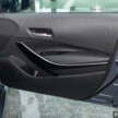 2023 Toyota Corolla updated in Malaysia – new 12.3-inch instrument display, USB-C, wheels; from RM140k