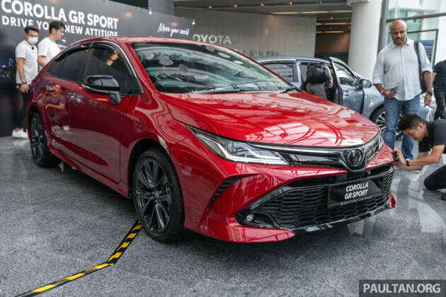 Toyota Corolla GR Sport 2023 kini di M’sia — varian tertinggi dengan lencana GR, suspensi baru, RM153k
