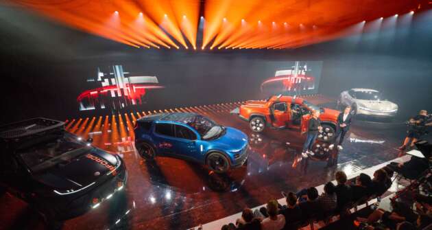 Fisker Ronin – world’s first EV four-door convertible GT; tri-motor AWD, 1,000 hp,  0-96 km/h in 2.0 seconds