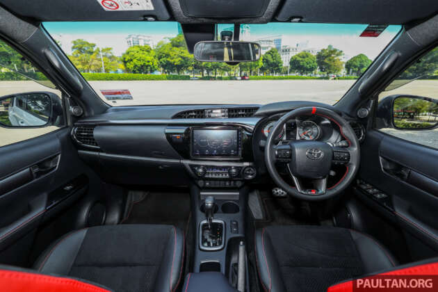 2023 Toyota Hilux GR Sport in Malaysia – sporty pick-up truck with bodykit, monotube dampers; fr RM169k