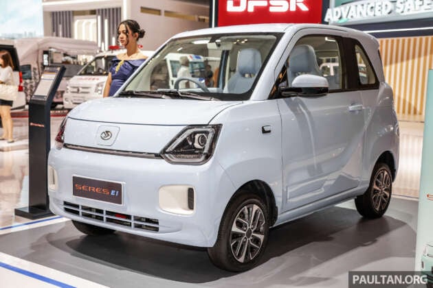 GIIAS 2023: DFSK Seres E1 launched – small city EV to fight Wuling Air; up to 41 PS, 220 km range; fr RM57k