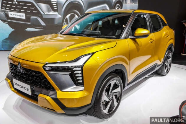 Mitsubishi Xforce debuts in Indonesia – B-segment SUV to take on the Honda HR-V, Toyota Corolla Cross