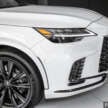 Lexus RX 500h F Sport Special Edition in Malaysia – RM512,888; 50 units only; exclusive design touches