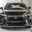 Lexus RX 500h F Sport Special Edition in Malaysia – RM512,888; 50 units only; exclusive design touches