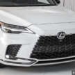 Lexus RX 500h F Sport Special Edition in Malaysia – RM512,888; 50 units only; exclusive design touches