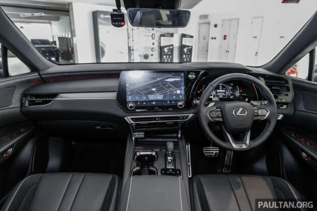 2023 Lexus RX 500h F Sport debuts in Malaysia – 2.4T AWD hybrid, 371 PS and 550 Nm, priced from RM499k
