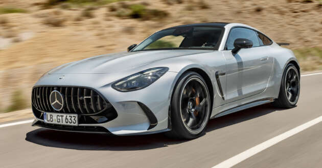 2024 Mercedes-AMG GT – 2nd-gen is larger, has AWD, optional 2+2 seats; 4.0L V8 up to 585 PS and 800 Nm