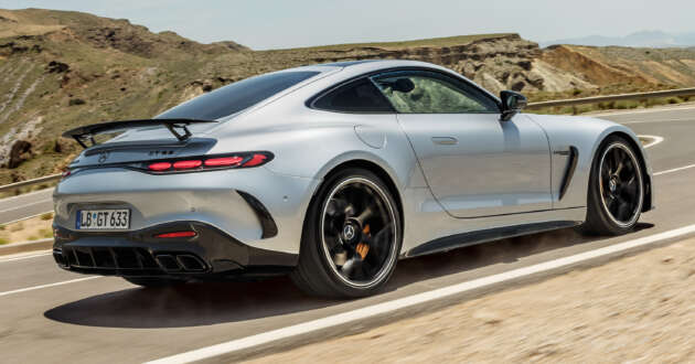2024 Mercedes-AMG GT – 2nd-gen is larger, has AWD, optional 2+2 seats; 4.0L V8 up to 585 PS and 800 Nm