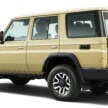 2024 Toyota Land Cruiser 70 Series facelift debuts – new 2.8L turbodiesel, Safety Sense; returns to Japan