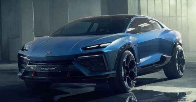 Lamborghini Lanzador concept previews brand’s first EV arriving in 2028 – dual-motor AWD with 1,360 PS