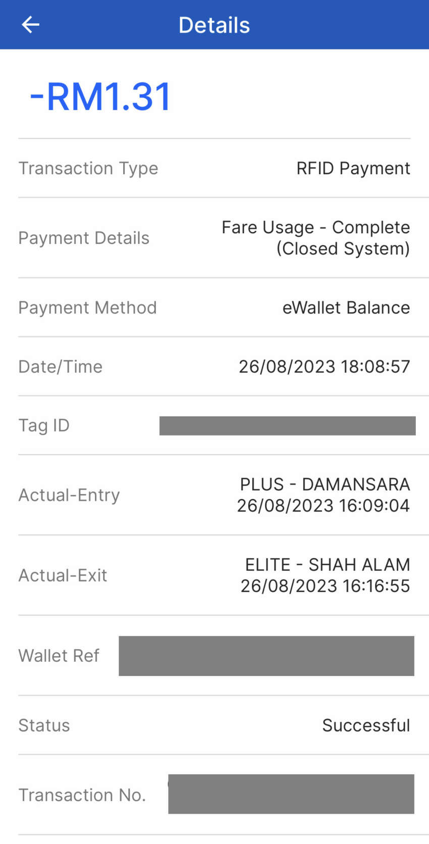 NKVE RFID toll payments work even when you enter the highway using SmartTAG thanks to ANPR? 1660474