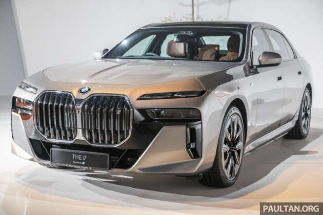 2023 BMW i7 at Forwardism, by BMW in Malaysia – 625 km EV range; fr RM707k; 158 units OTR as of Aug 31