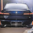 BMW i7 EV enters Malaysia Airlines private transfer service at KLIA – for Enrich Platinum, business class