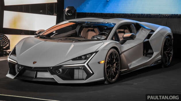 Lamborghini Revuelto in Malaysia – first production PHEV with 1,015 PS; 6.5L V12 with three e-motors