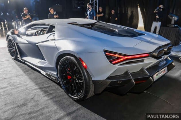 Lamborghini Revuelto in Malaysia – first production PHEV with 1,015 PS; 6.5L V12 with three e-motors