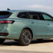 2024 Volkswagen Passat – ninth gen is wagon only; eHybrid, eTSI, TSI, TDI; up to 272 PS, 100 km EV range