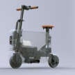 Honda Motocompacto – foldable electric scooter with 20 km range, 24 km/h Vmax, 18.7 kg; RM4,667 in US