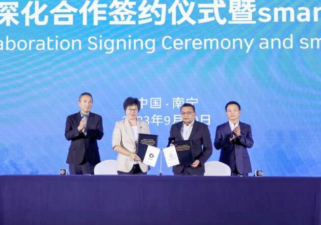Proton and smart ink agreement to explore possibility of CKD local assembly of smart vehicles in Malaysia