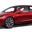 Tesla Model 3 Highland facelift launched in Malaysia – 513 km SR RM189k, 629 km Long Range RM218k