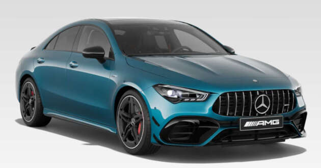 Mercedes-AMG CLA45S 4Matic+ FL 2023 di Malaysia dari RM528k OTR; Street Style Edition dari RM558k