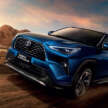 Toyota Yaris Cross kini di Thailand – hanya hibrid 1.5L, bermula RM101k; Perodua D66B di M’sia tak lama lagi?
