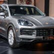 2024 Porsche Cayenne E3 facelift CKD in Malaysia walk-around video tour – big changes; from RM600k