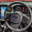 2023 Subaru Crosstrek on display – 2.0L e-Boxer mild hybrid; 145 PS, 188 Nm; will this come to Malaysia?