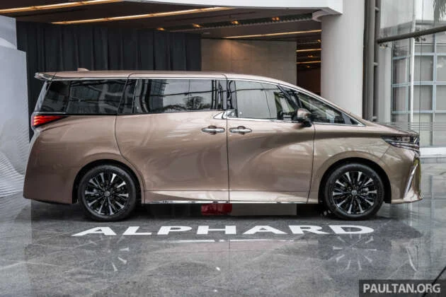 Toyota Alphard 2024 dilancarkan di Malaysia – 2.4L Turbo 8AT, Executive Lounge; harga dari RM538k