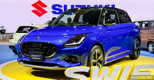 2024 Suzuki Swift Concept debuts with funky new face, 3-cylinder mild hybrid – previews fourth-gen model