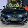 2024 Mazda MX-5 facelift on display – new lights, DSC-Track, ACC, 8.8-inch display; 1.5L gets more power