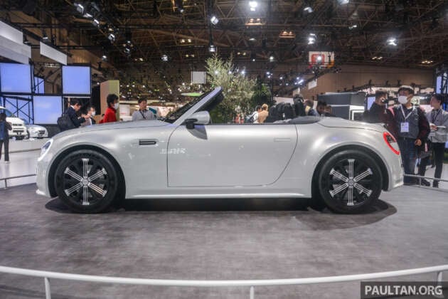 Daihatsu Vision Copen – RWD; 1.3 engine, dimensions no longer kei car; a proper compact sports car now