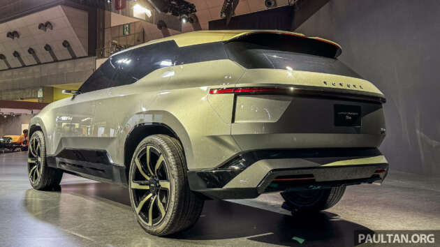 Toyota Land Cruiser Se concept – seven-seat off-road EV SUV with monocoque construction, modern styling