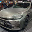 Toyota Crown Sedan FCEV – larger, luxury version of hydrogen-powered Mirai; Japan launch in November
