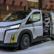 Toyota Global Hiace BEV Concept on display – fully electric van for cargo, tourist-carrying, ambulance duty