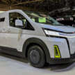 Toyota Global Hiace BEV Concept on display – fully electric van for cargo, tourist-carrying, ambulance duty