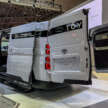 Toyota Global Hiace BEV Concept on display – fully electric van for cargo, tourist-carrying, ambulance duty