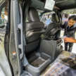 Toyota Vellfire Spacious Lounge concept tries to be a Lexus LM with a refrigerator, four seats, coat hanger