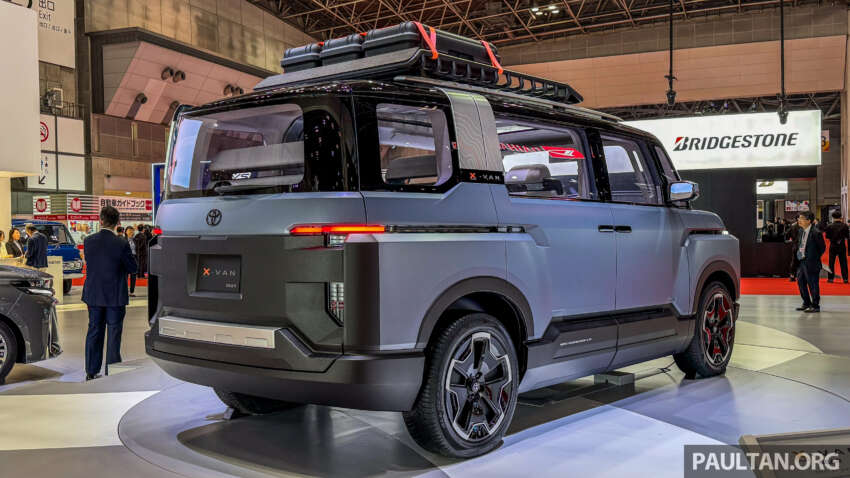 Toyota X-Van Gear concept shown – three-row van features sliding doors, configurable seating layout 1688246