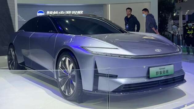 Toyota unveils Comfortable Space sedan, Enjoyable Space concept EVs at 2023 Guangzhou Auto Show