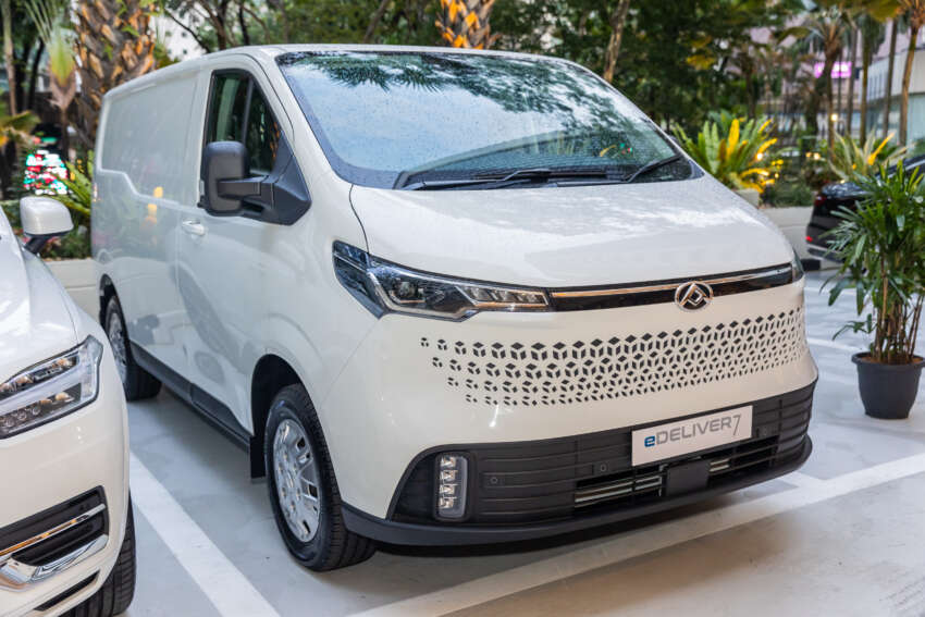 Maxus eDeliver 7 previewed in Malaysia – commercial EV van; 204 PS, up to 370 km range; Q1 2024 launch 1694132