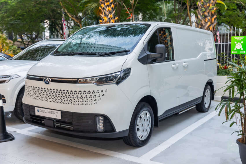 Maxus eDeliver 7 previewed in Malaysia – commercial EV van; 204 PS, up to 370 km range; Q1 2024 launch 1694133