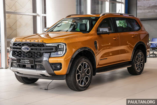 Ford Everest Wildtrak – 2.0L biturbo diesel, RM338,888
