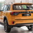 Ford Everest Platinum teased for Malaysia – matrix LED headlamps, B&O speakers like Ranger Platinum?