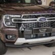 Ford Everest Platinum teased for Malaysia – matrix LED headlamps, B&O speakers like Ranger Platinum?