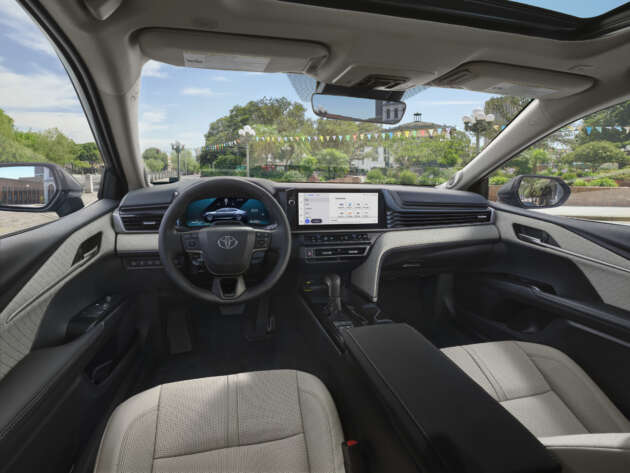 2025 Toyota Camry debuts in the US – ninth-gen is 2.5L hybrid only; up to 235 PS; AWD and FWD; V6 axed